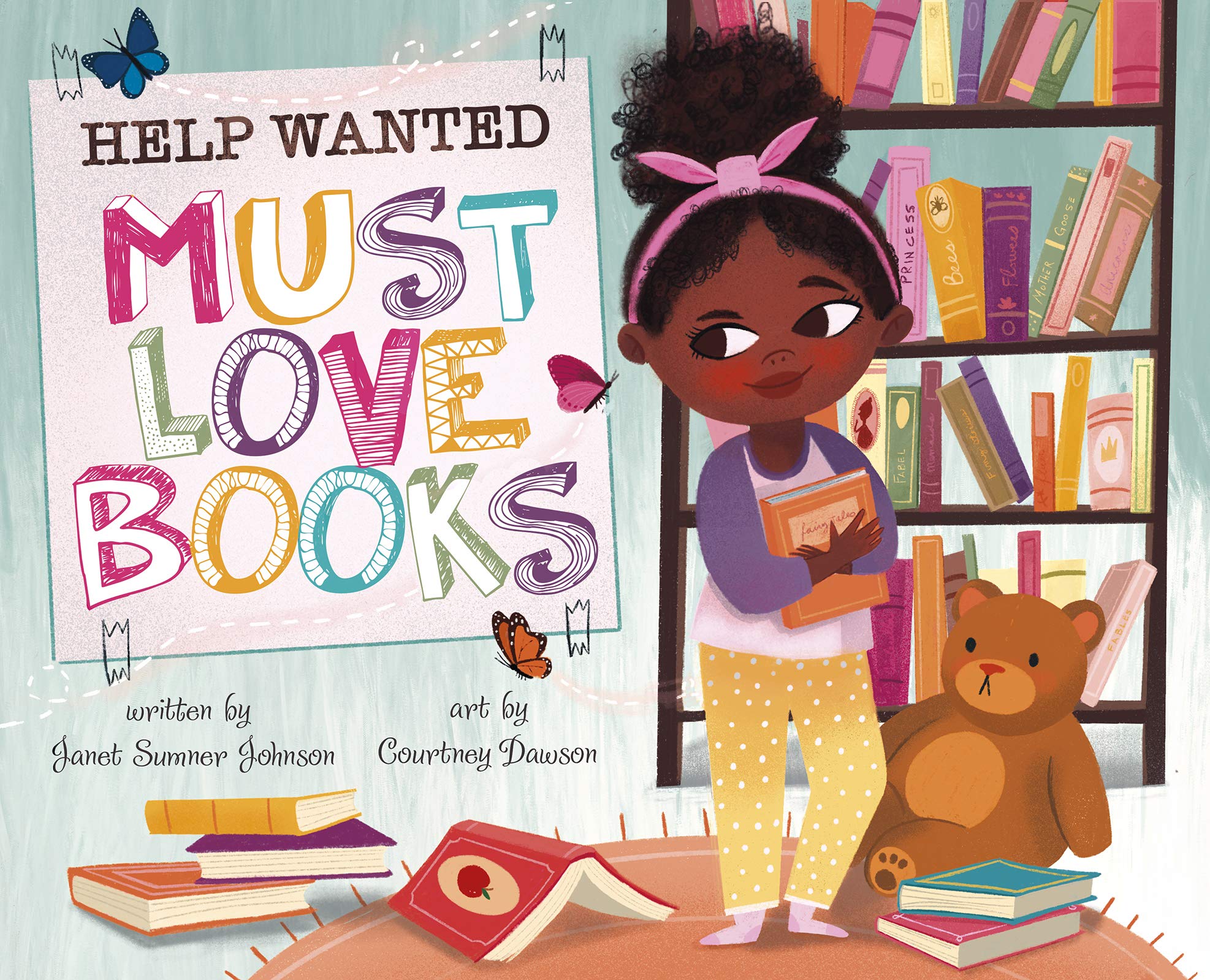 Help Wanted Sign - Must Love Books - Perfect for Bookstores, Libraries & Literary Themed Businesses
