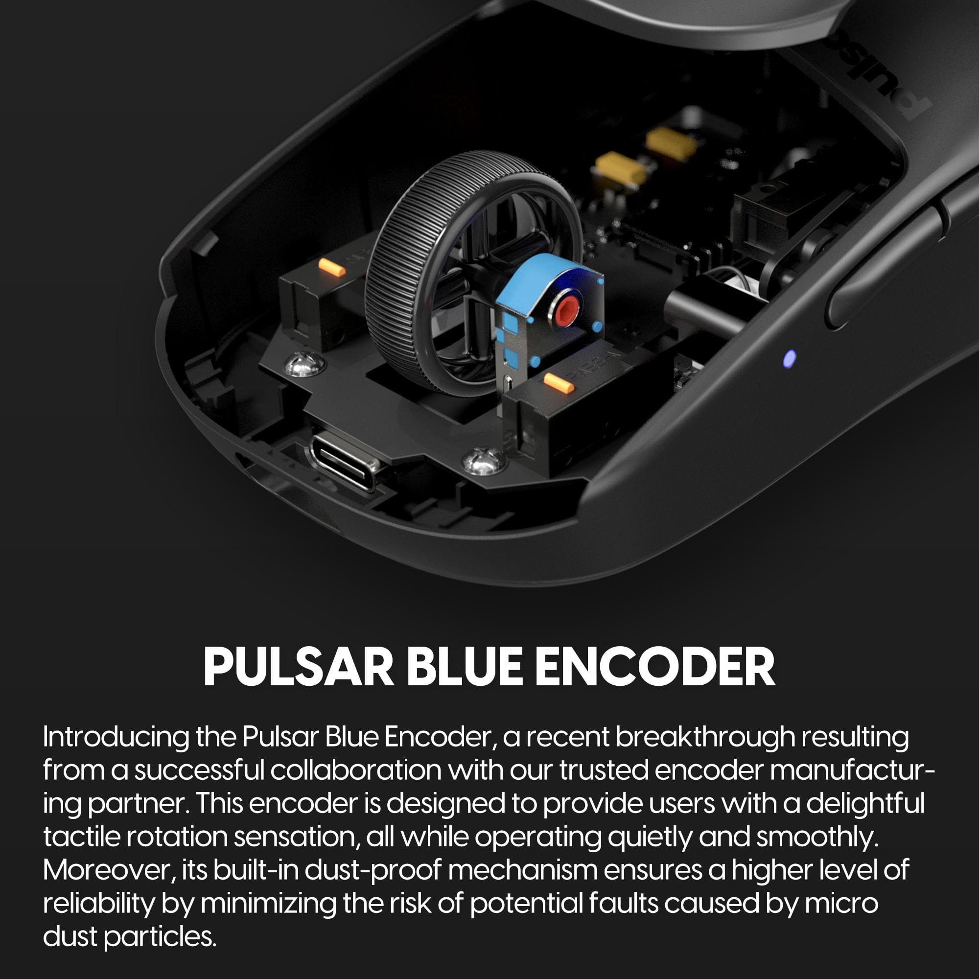 Pulsar X2H Mini Wireless Gaming Mouse - Ultra Lightweight 52g, Symmetrical Design, Optical Switches, 26000 DPI PAW3395 Sensor, 2.4GHz 1ms Response - Perfect for FPS, MOBA & Esports Gaming (Black)