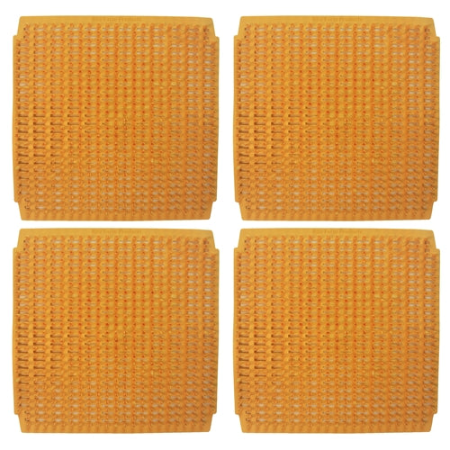 4 Pack Sunset Wheat Plastic Egg Nesting Box Pads - Durable & Eco-Friendly Egg Cushioning for Chicken Coops, Farms, and Poultry Supplies (Perfect for Egg Storage & Protection)