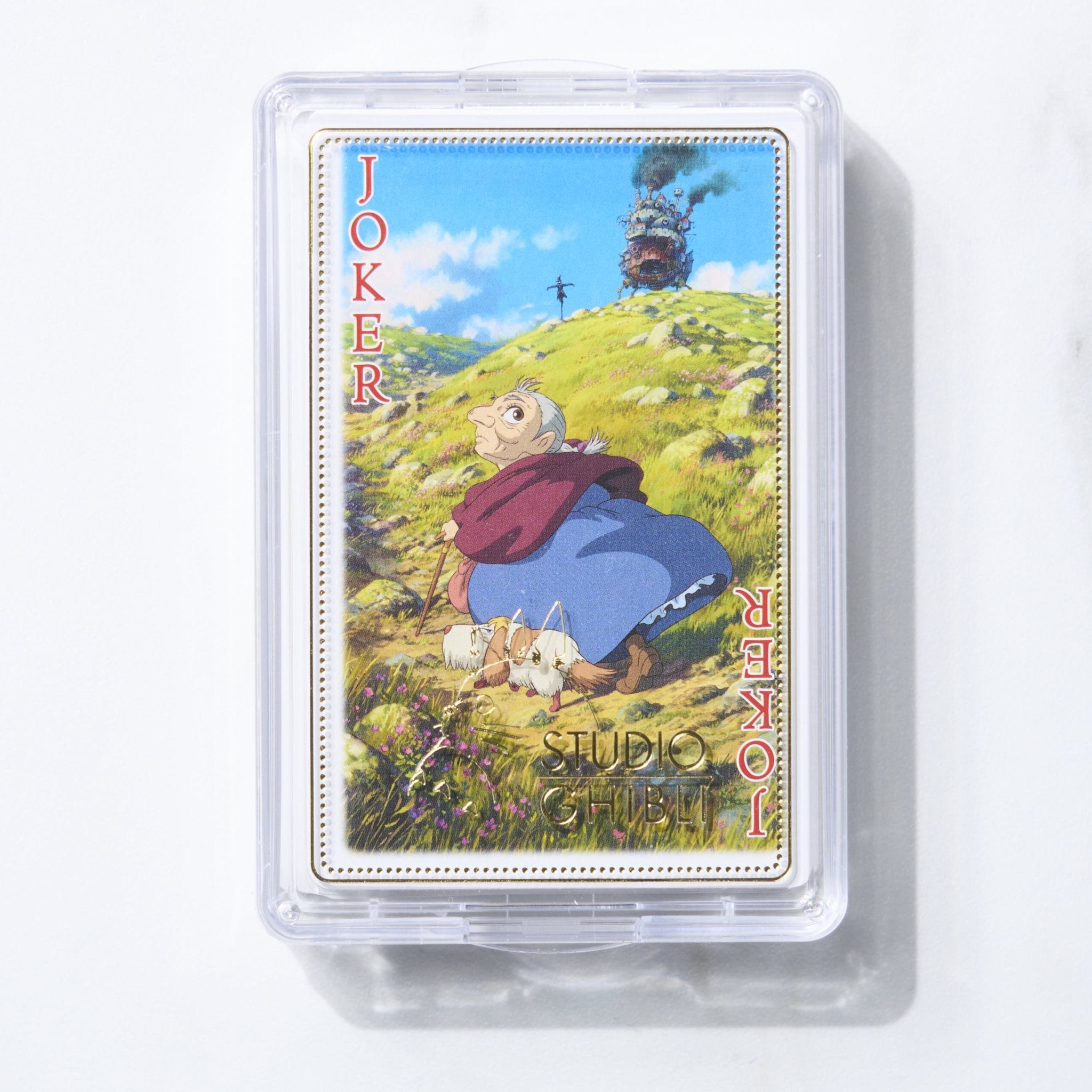 Studio Ghibli Playing Cards - Official Ensky Anime Card Deck with Spirited Away, My Neighbor Totoro & Howl's Moving Castle Characters - Perfect for Game Nights, Collecting & Gifts for Ghibli Fans