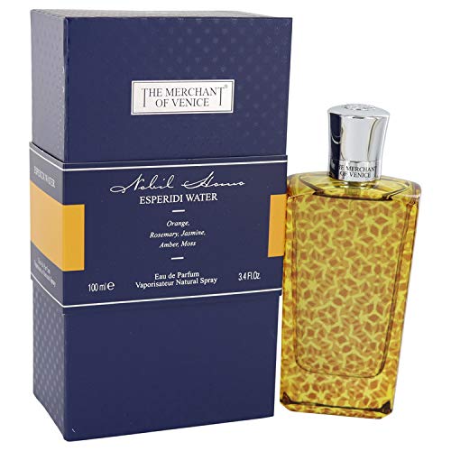 3.4 oz Eau De Parfum Spray for Men - Merchant of Venice Esperidi Water Cologne | Long-Lasting Comfortable Fragrance | Perfect for Daily Wear, Office & Special Occasions