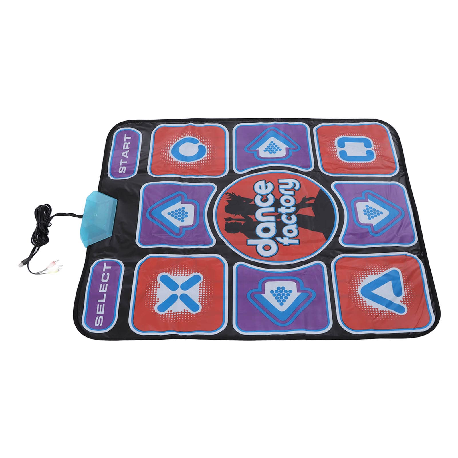 SPYMINNPOO LED Dance Mat for Kids & Adults - Interactive Light Up Dance Pad with Music, Sensitive Electronic Game Mat for Home, TV & Party Fun - Perfect for Family Game Nights & Indoor Exercise
