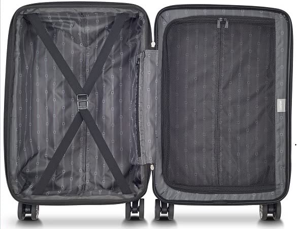 Delsey Paris Jessica Expandable Hardside Spinner Luggage - Lightweight Suitcase for Travel, Business Trips & Vacations