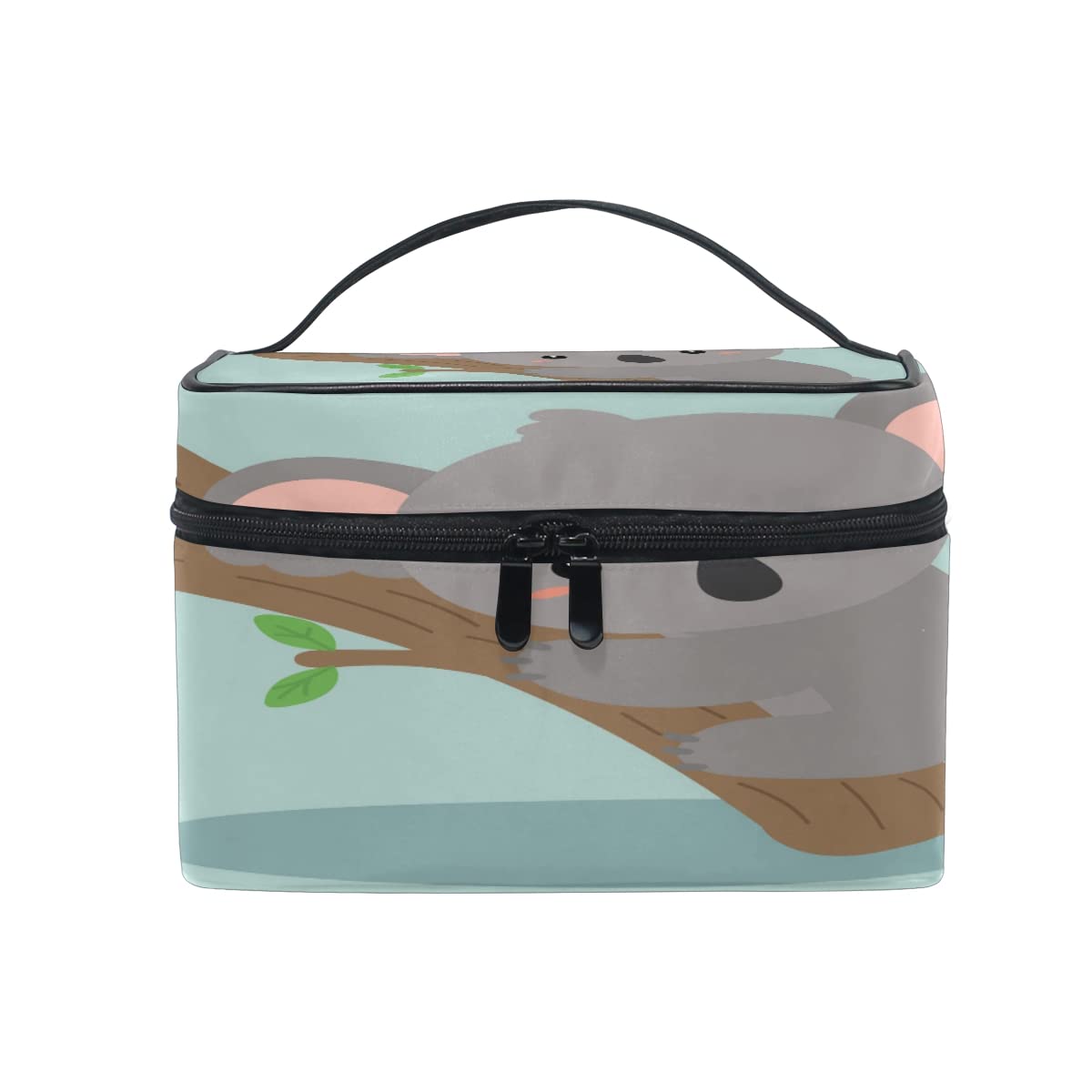 Cute Koala Bear Travel Cosmetic Bag - Large Portable Makeup Organizer with Zipper, Toiletry Storage Pouch for Women & Girls | Perfect for Travel, Gym, and Daily Makeup Storage