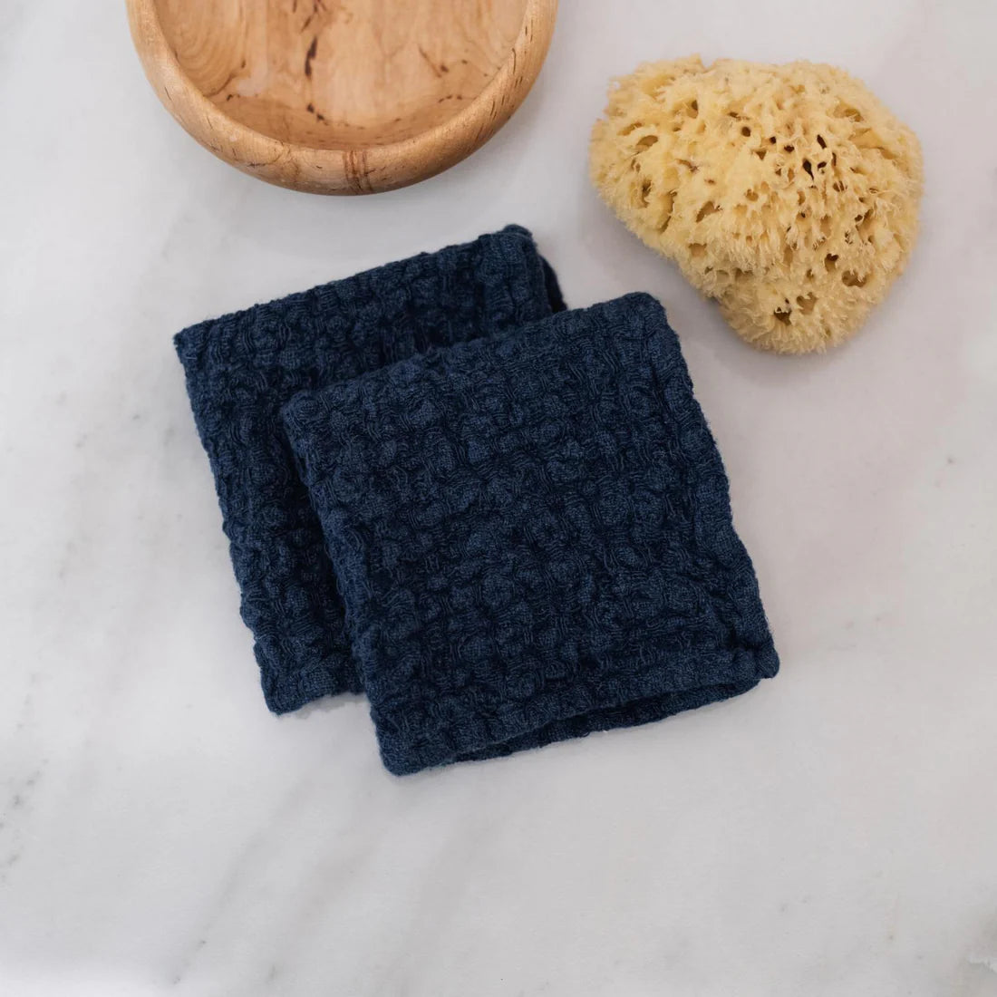 Premium 100% Linen Dish Cloth - Soft & Absorbent Kitchen Towel for Washing Dishes, Cleaning Countertops & Drying Hands - Eco-Friendly & Reusable (Single Piece)