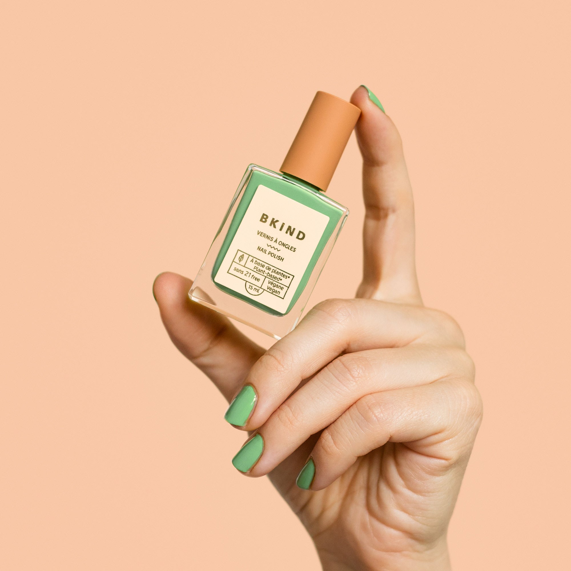 Matcha Latté Nail Polish - Vegan & Non-Toxic Nail Lacquer for Women | Perfect for Everyday Wear, Office & Special Occasions
