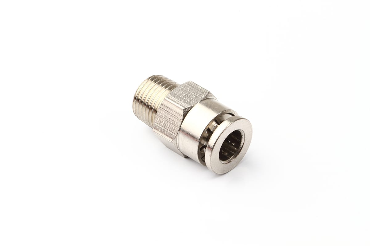 Bondtech Heavy Duty Metal Push Fit Connector - High Strength Quick Connect Fitting for 3D Printers, CNC Machines & Industrial Applications