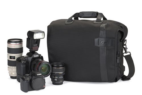 Lowepro Classified 200 AW Waterproof Camera Shoulder Bag for DSLR & Mirrorless - Black | Perfect for Travel, Photography & Outdoor Adventures