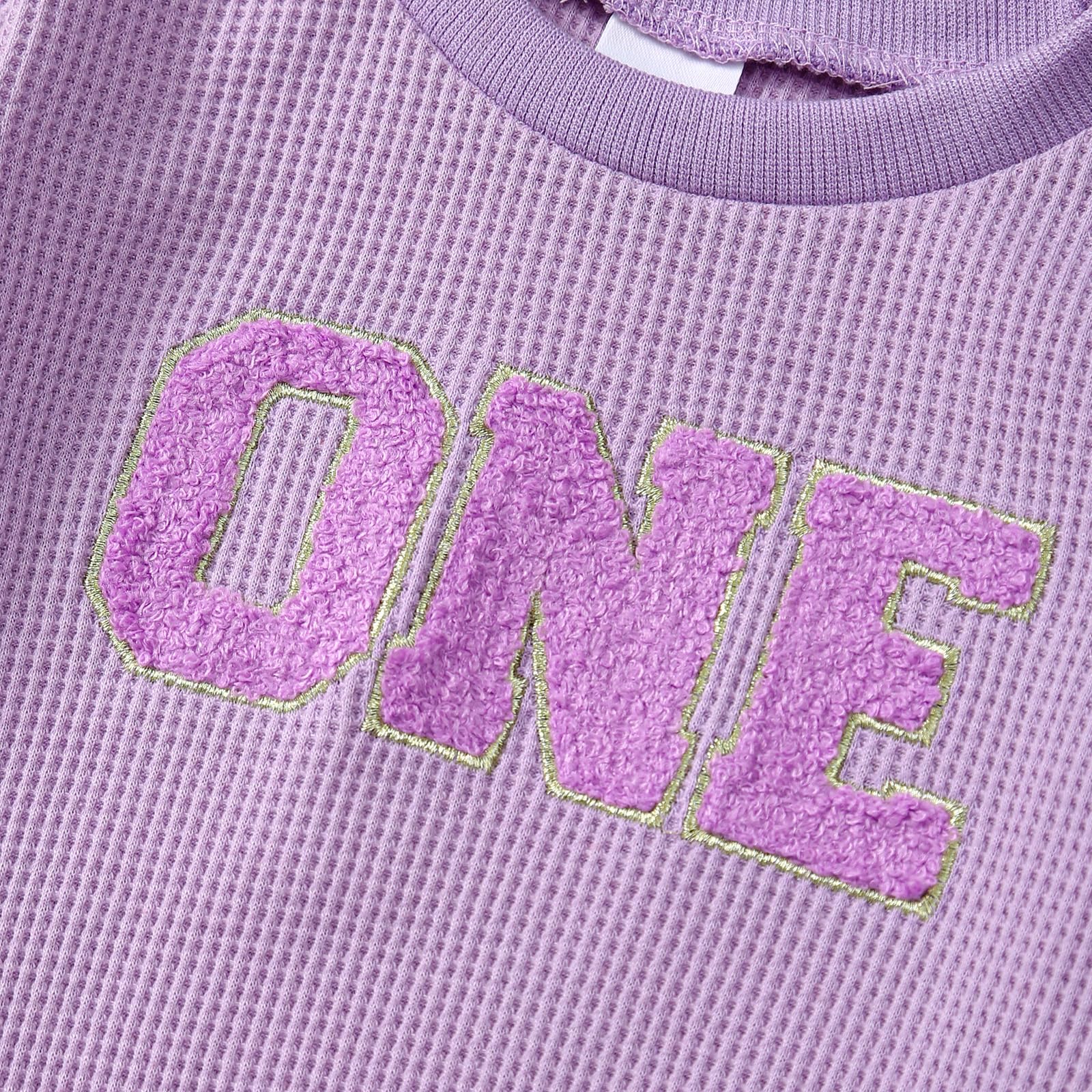1st Birthday Outfit for Baby Girl - Cute Long Sleeve Pullover Sweatshirt | Perfect for First Birthday Photos, Cake Smash & Special Celebrations
