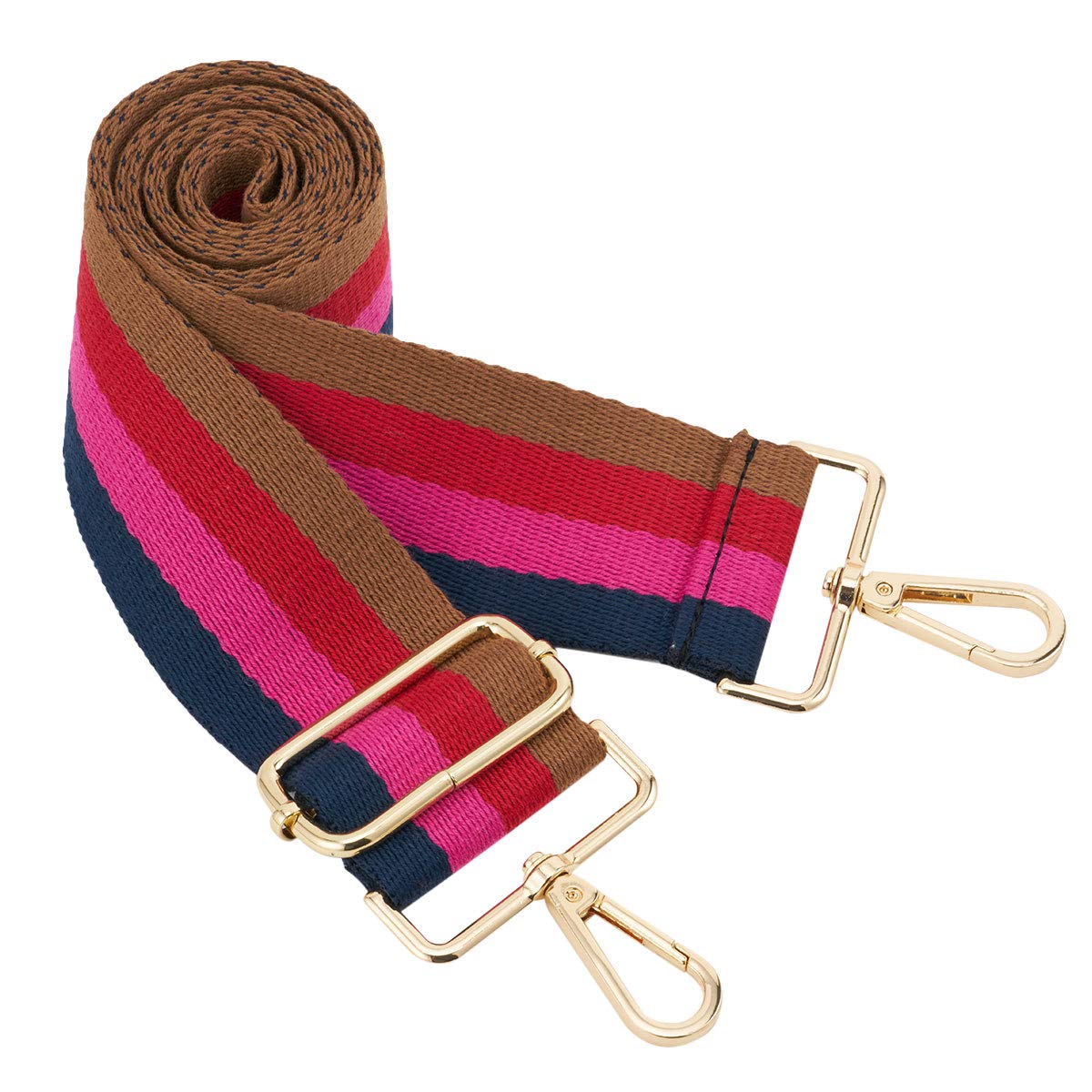 Adjustable Wide Shoulder Strap Replacement Belt for Crossbody & Canvas Bags - Perfect for Travel, Shopping & Everyday Use