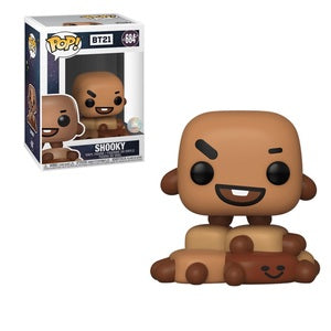 BT21 Pop! Vinyl Figure Shooky [684] - Cute Collectible Funko Pop! BT21 Character for K-POP Fans - Perfect for Display, Gifts, and BTS Merch Collections