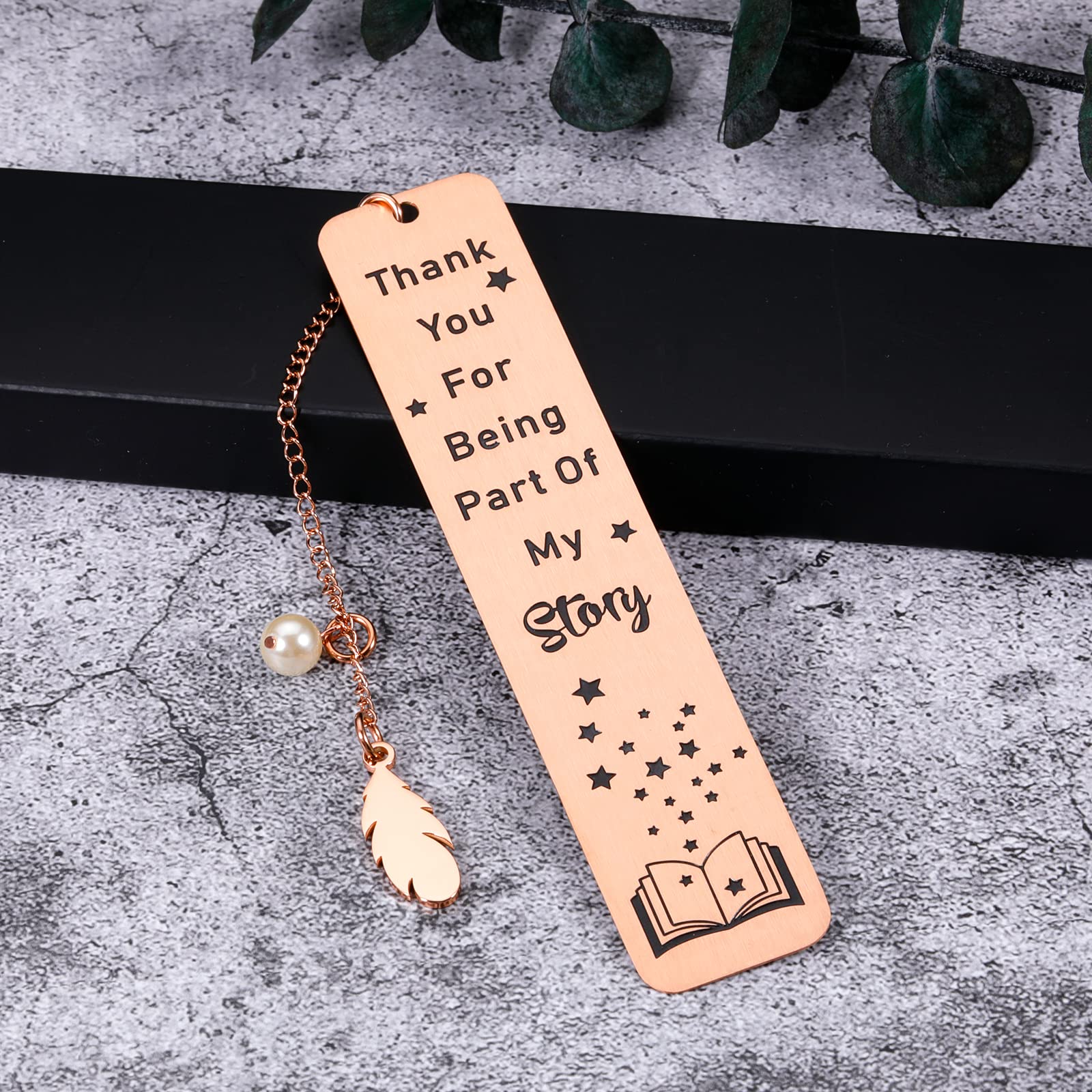 Personalized Teacher Appreciation Bookmark Gift Set - Inspirational Thank You Gifts for Teachers, Coworkers, Bosses, Employees & Book Lovers - Perfect for Birthdays, Retirement, Thanksgiving & Farewells - Thoughtful Reading Accessories for Women & Men
