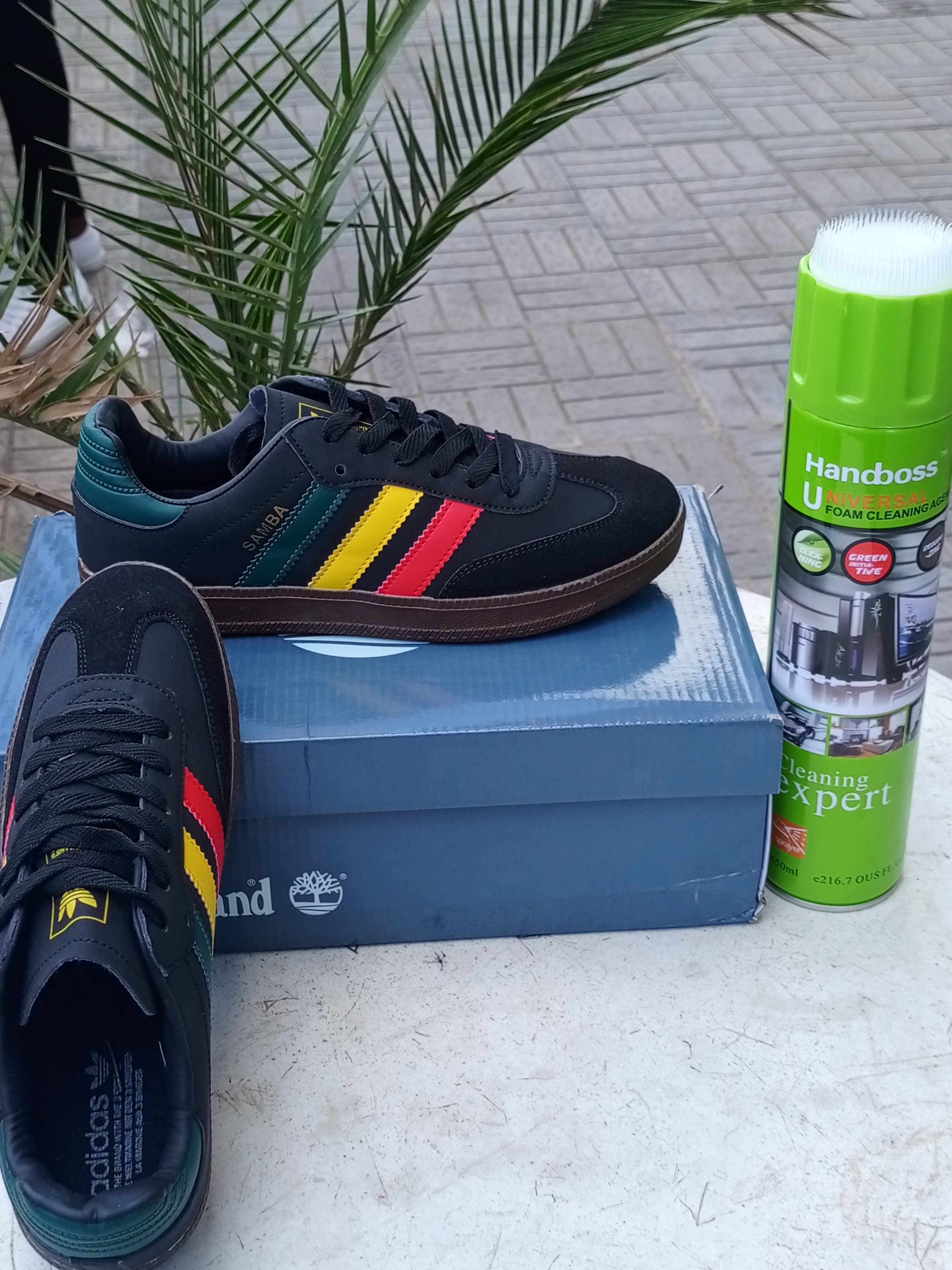 Adidas Samba Black Sneakers - Bob Marley Limited Edition Collaboration - Men's/Women's Casual Shoes for Streetwear & Everyday Comfort