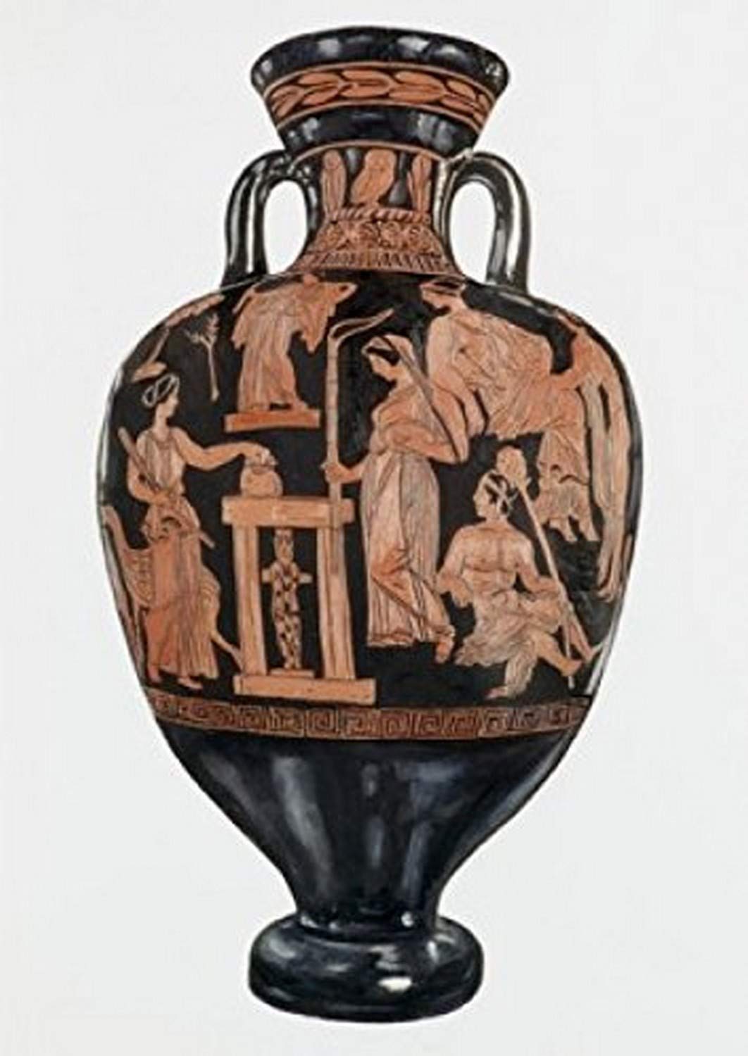Vintage Greek Art Vase Poster Print - 18x24 Inches - Wall Decor for Home, Office & Classroom | Perfect for Greek Mythology Lovers & History Enthusiasts