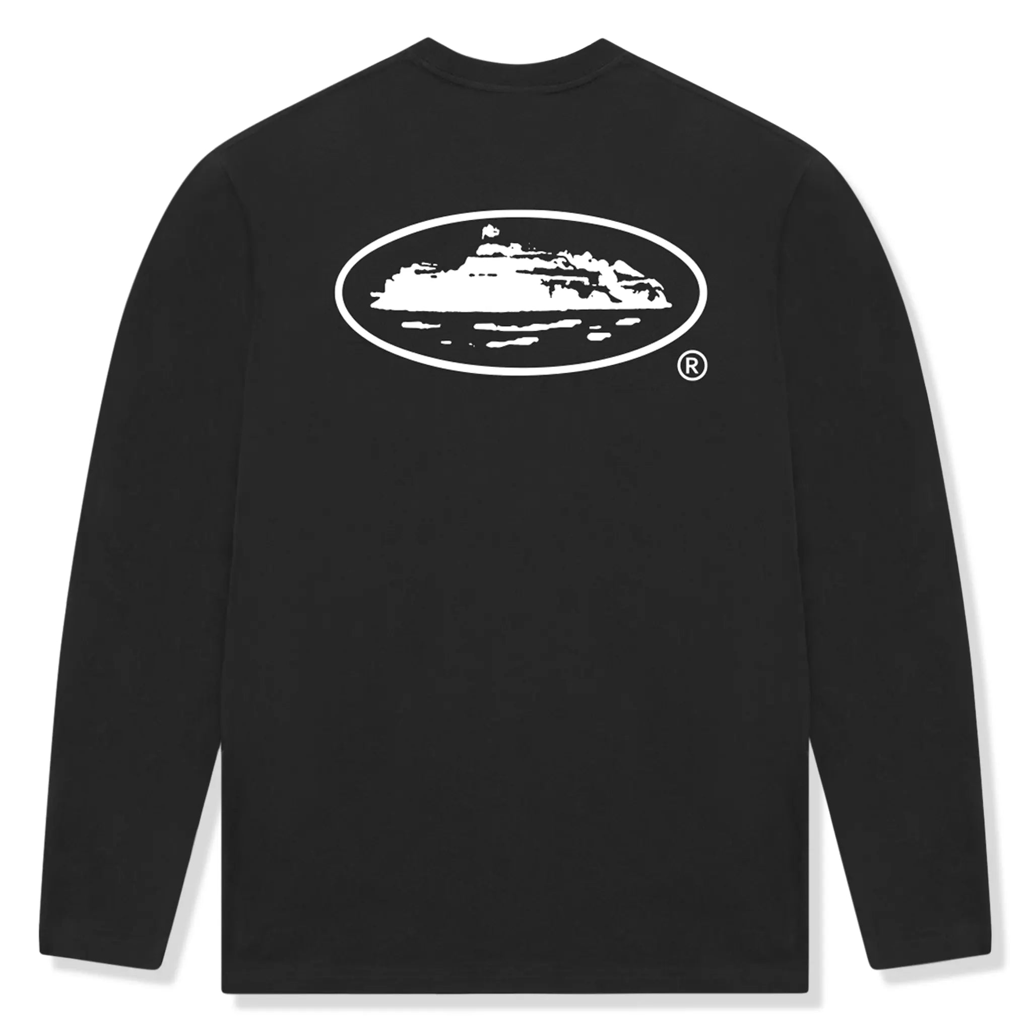 Corteiz OG Island Long Sleeve Black T-Shirt for Men - Premium Cotton Streetwear Top for Casual Wear & Urban Fashion