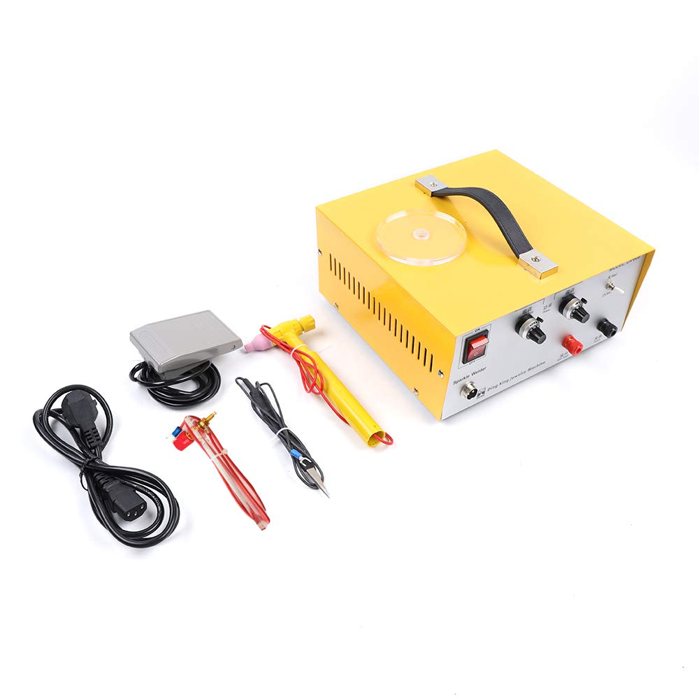 80A Jewelry Spot Welder Kit with Welding Pen - Gold Silver Platinum Welding Machine for Jewelry Making & Repair | DIY Crafts, Professional Jewelers, Home Workshop Use