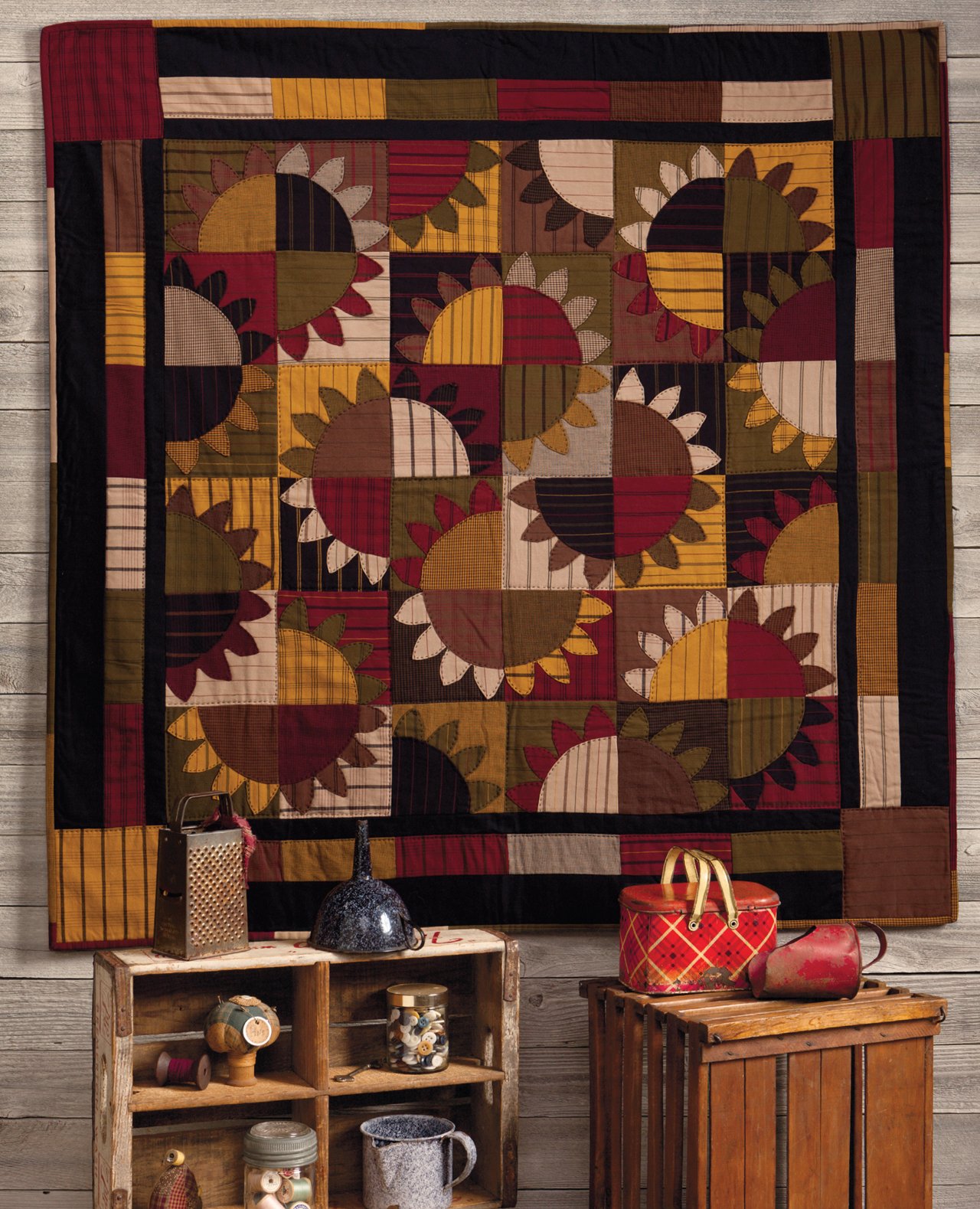 13 Beautiful Patchwork Quilt Patterns for Country Home Decor - Cozy Bedroom & Living Room Designs
