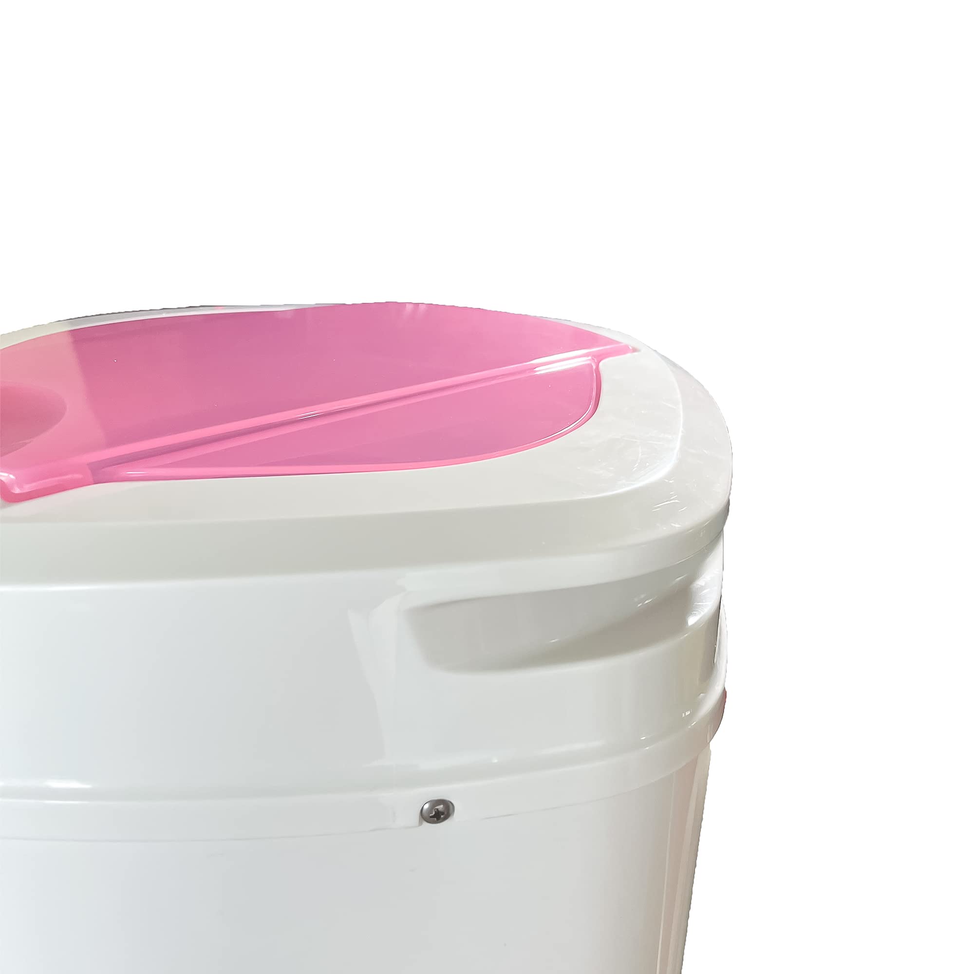 Ninja Spin Dryer - 3200 RPM Portable Clothes Dryer with High-Tech Suspension System - Compact Laundry Solution for Apartments, RV Travel & Camping - Fast Drying for Delicates, Swimwear & Activewear (Rose)