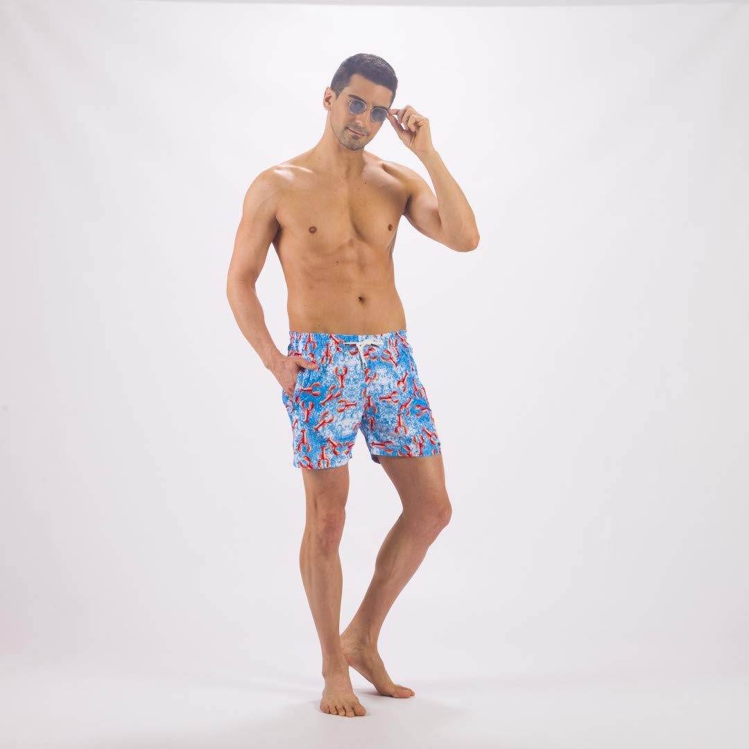 Men's Quick Dry Swim Trunks with Liner - Beach & Pool Essentials