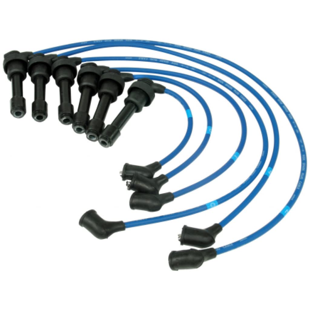 NGK Spark Plug Wire Set Compatible with Mitsubishi 300GT 1991-1999 | Premium Ignition Wires for Improved Engine Performance - Perfect for DIY Auto Repair & Performance Upgrades