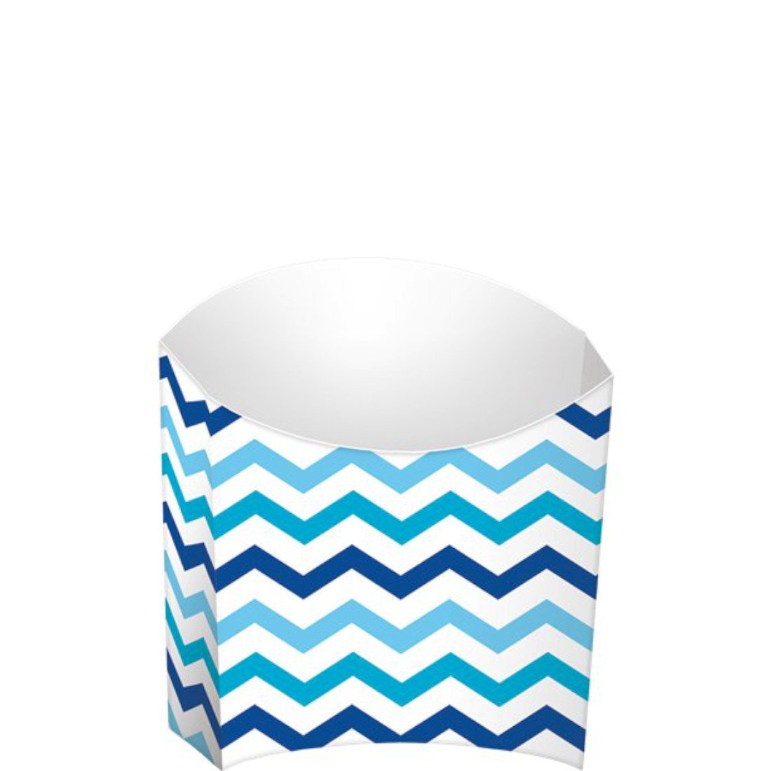 Blue Mini Paper Snack Containers - 24 Pack | Eco-Friendly Disposable Party Cups for Candy, Nuts, Popcorn | Perfect for Birthday Parties, Baby Showers & Office Events