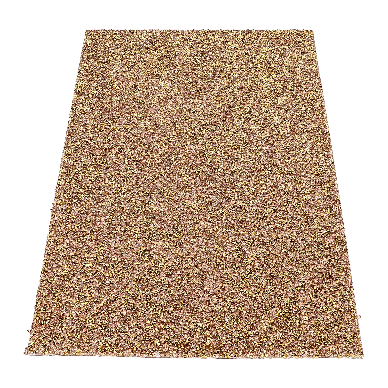 Durable Lightweight Nail Art Hand Rest Mat - Professional Salon & Home Nail Arm Rest Desk Pad for Women & Girls (Gold Diamond Design) - Perfect for Gel Polish, Acrylic Nails & Manicures