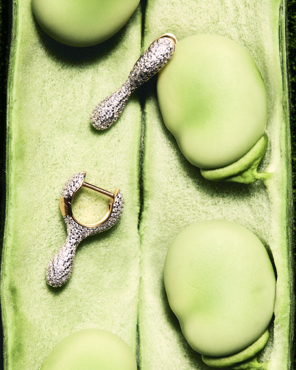 GRIDART Pavé Ray Hoops - Elegant CZ Studded Hoop Earrings for Women, Hypoallergenic & Durable, Perfect for Parties, Weddings & Everyday Wear
