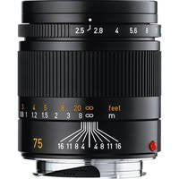 Leica SUMMARIT M 75mm f/2.5 (E46) Ultra Compact Short Telephoto Lens for Portrait & Street Photography - Perfect for M-Mount Cameras