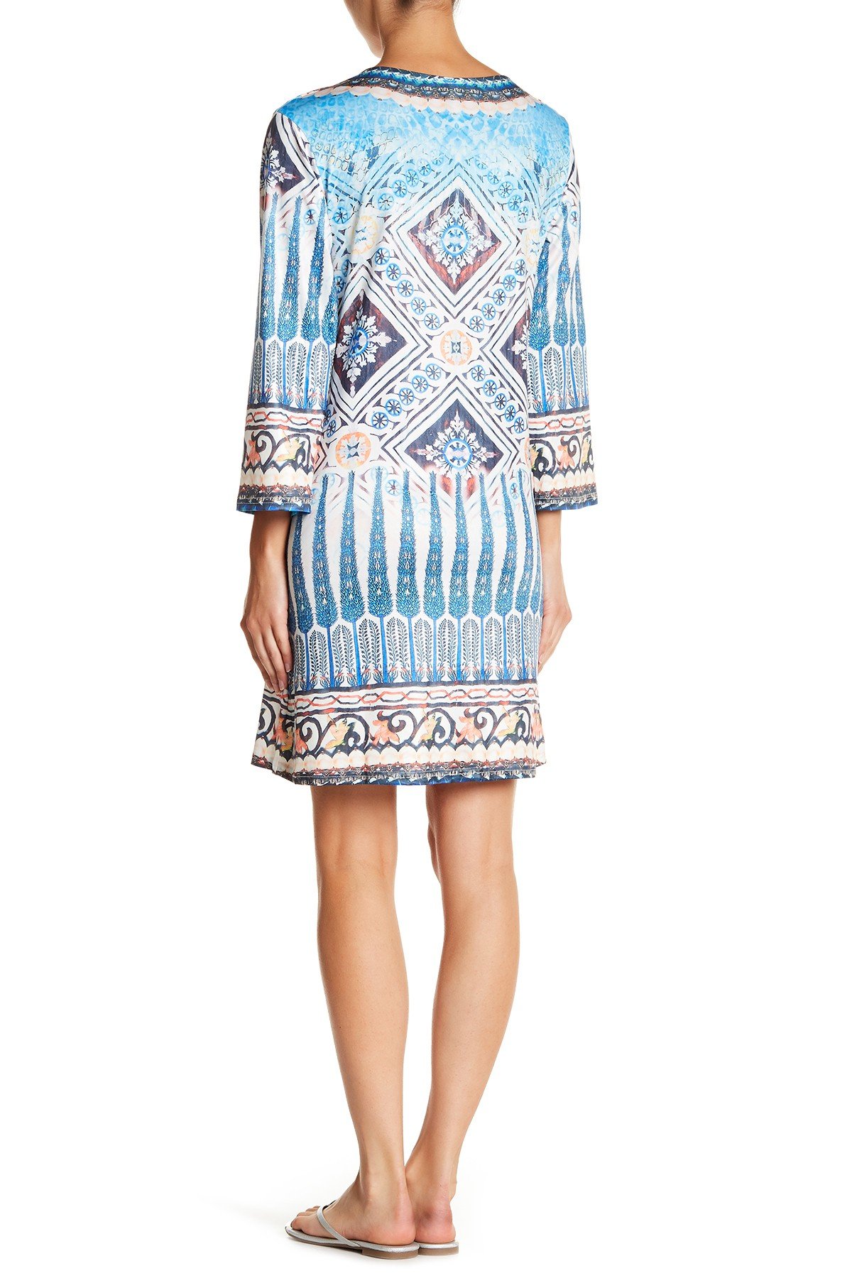 La Moda Women's Tunic Dresses - Flowy Beach Resort Summer Dresses & Island Swing Shift Dresses by GOGA Swimwear | Perfect for Vacations, Pool Parties & Tropical Getaways