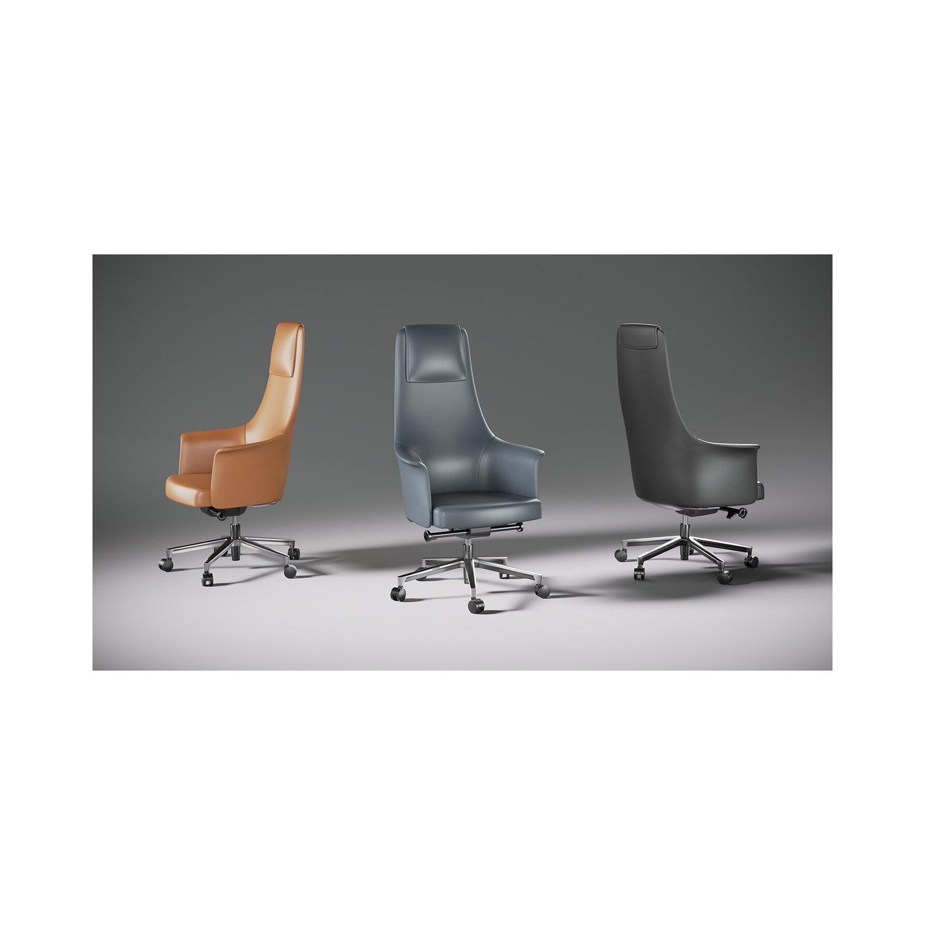 BDI 3531 Ergonomic Bolo Office Chair - Adjustable Height Swivel Task Chair with Lumbar Support for Home Office, Gaming & Workspace