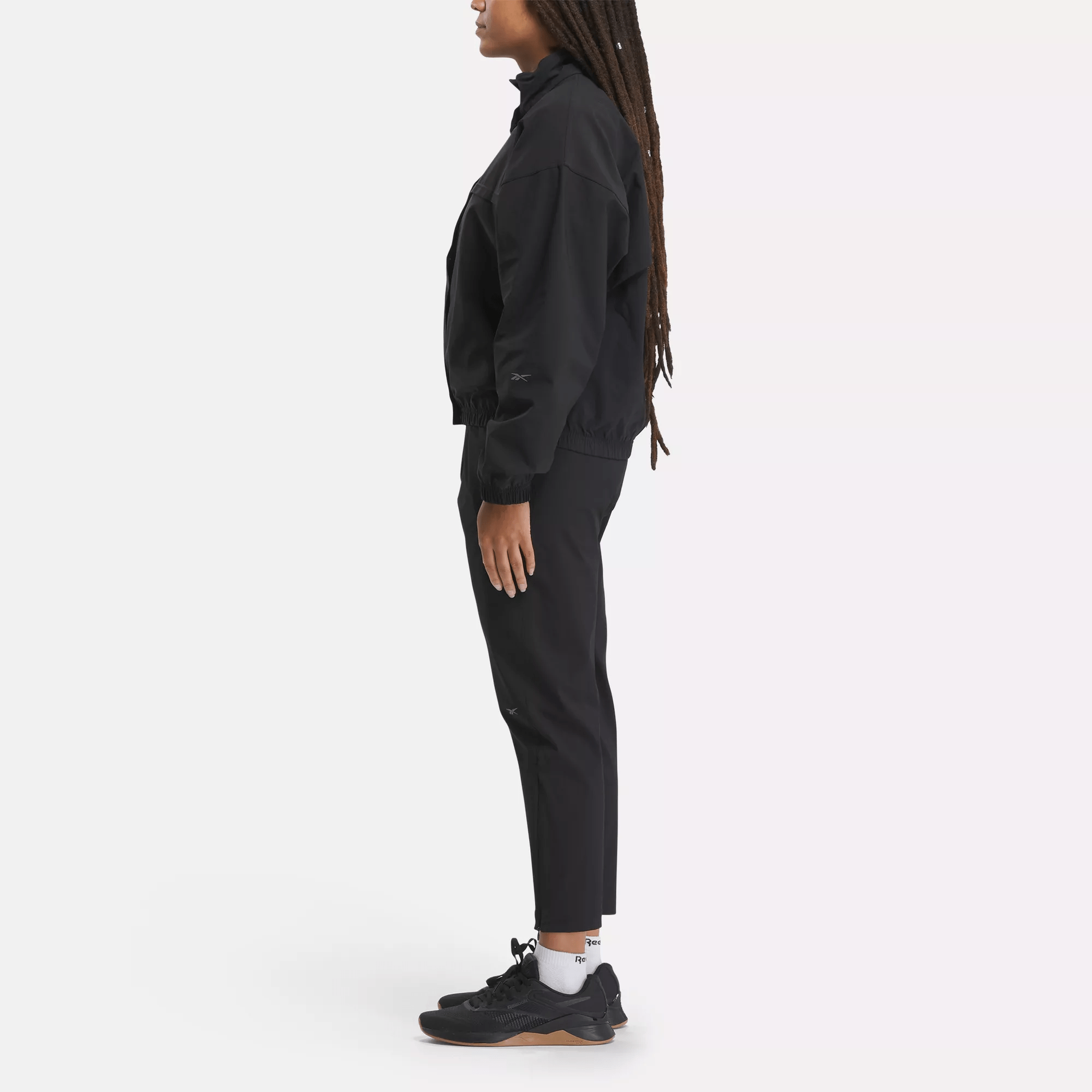 Women's High Waisted Yoga Pants - SkyStretch Woven Active Lounge Pants for Running, Workout & Travel - Comfortable Stretchy Athletic Pants for Women