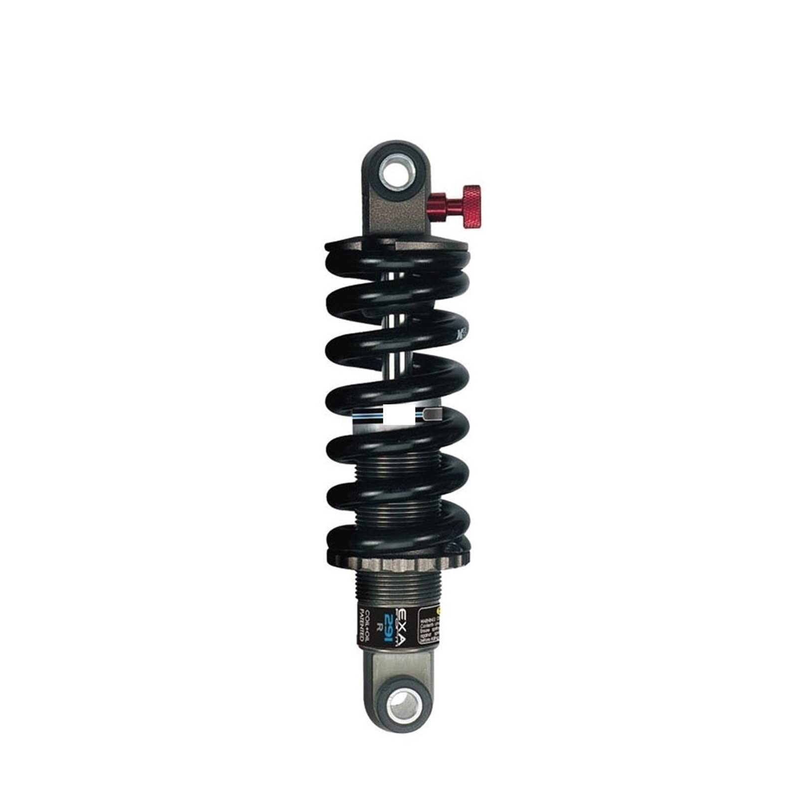 YANGLI WanLiTong 291R Adjustable Rear Shock Absorber - MTB Bike Downhill Suspension Shocks Spring (125mm-24-24-2500lbs) - Compatible with E-Scooters & Mountain Bikes - Perfect for Off-Road Trails, Downhill Racing & Urban Commuting