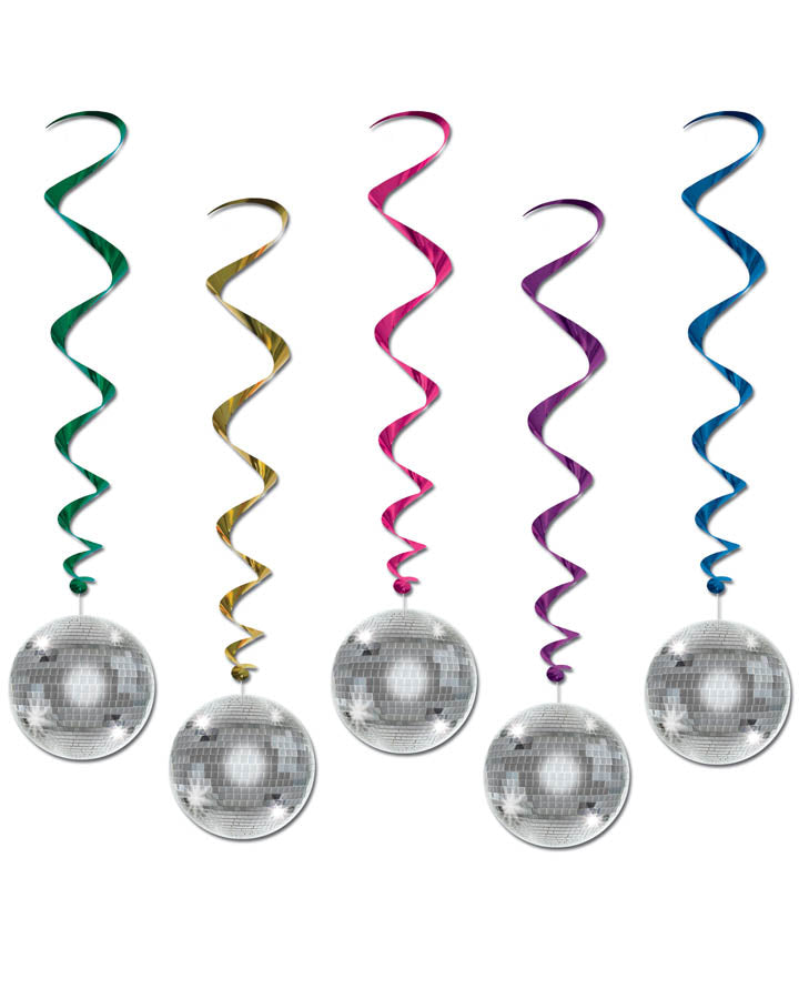 Vintage 70s Disco Ball Party Decor - 12