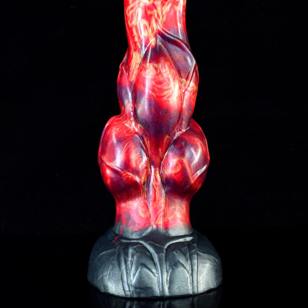 Premium Liquid Silicone Horse Dildo with Strong Suction Cup - Realistic Animal Sex Toy for Adults | BeHorny | Perfect for Solo Play, Couples & BDSM Scenes