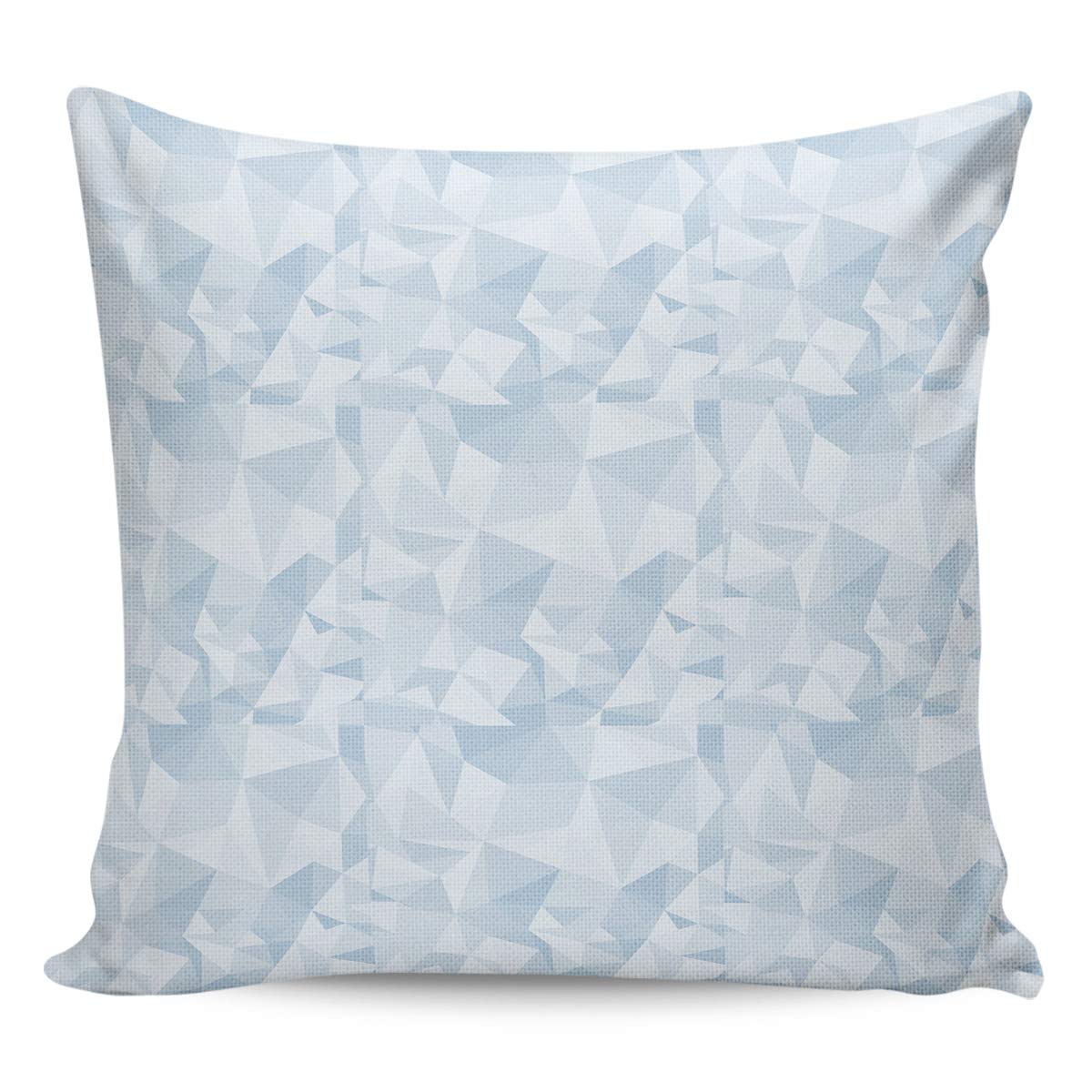 Premium Cotton Linen Throw Pillow Covers 24x24 Inches - Soft Decorative Cushion Cases for Sofa, Couch & Bed - Nordic Minimalist Geometric Pattern Home Decor - Perfect for Living Room, Bedroom & Office Decorations