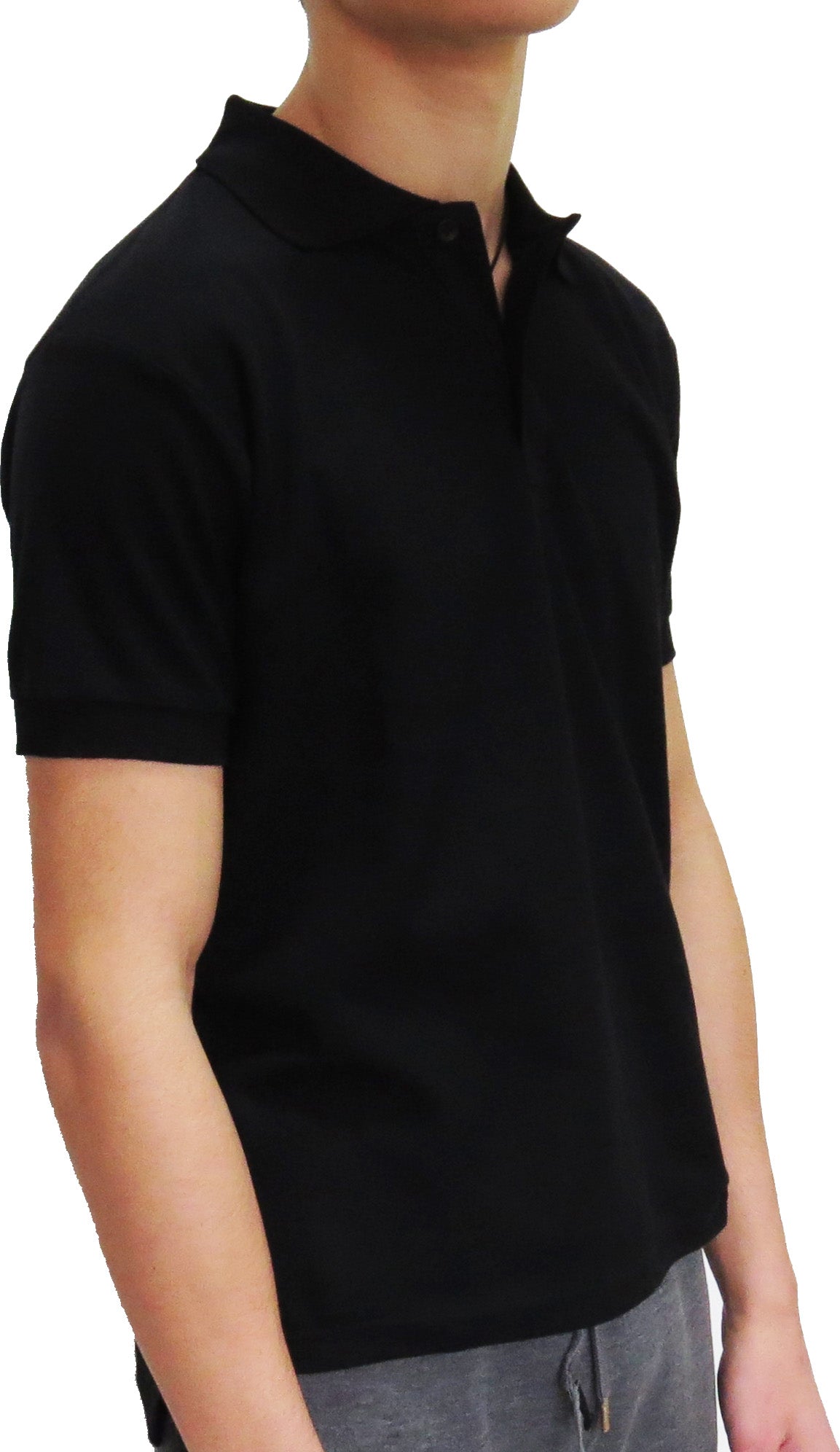 Men's Enfari Short Sleeve Basic Pique Polo Shirt - Comfortable Casual Wear for Work, Golf & Everyday Outfits