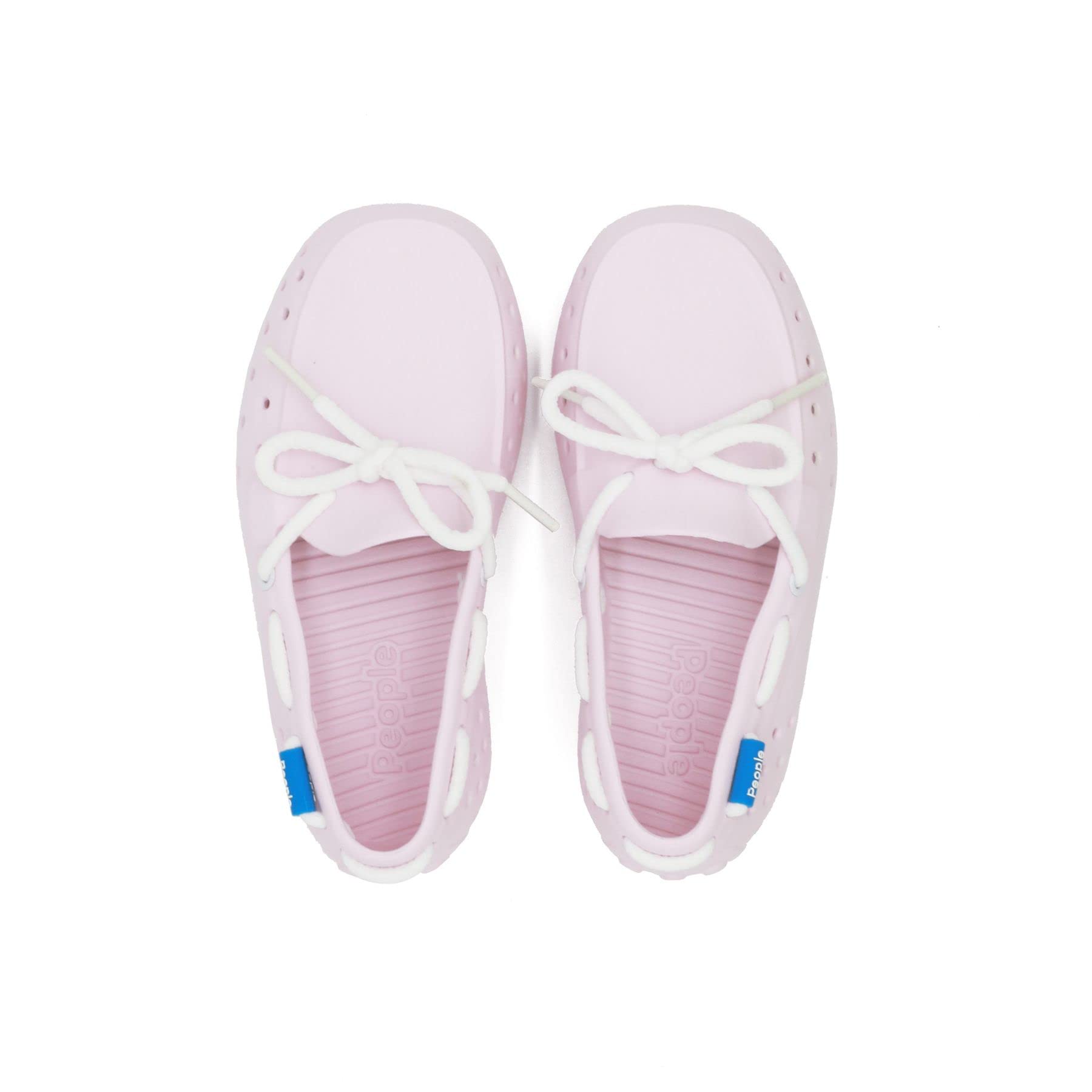 **People Footwear Kids' Boat Shoes - Lightweight Waterproof Slip-On Loafers for Boys & Girls, Anti-Slip Rubber Sole - Perfect for Beach, Pool, Outdoor Play & Casual Wear**