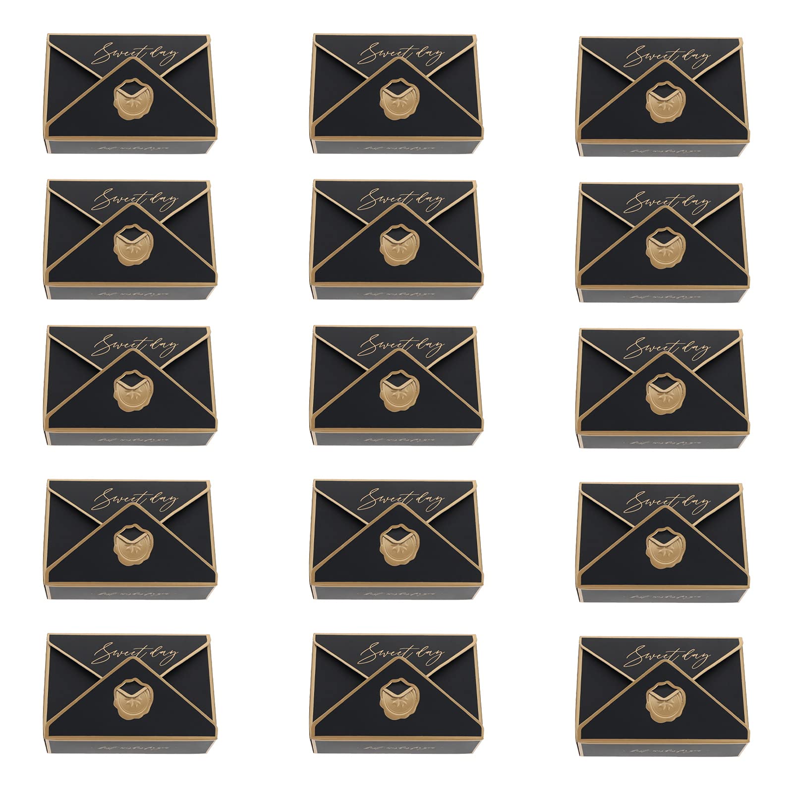 DOITOOL 20 Pack Elegant Envelope-Style Candy Gift Boxes - Perfect for Birthday Party Favors, Wedding Favors, Baby Shower & Special Occasions