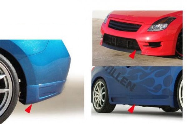 2008-2009 Nissan Altima Coupe 5-Piece Body Kit - KB12220F - Upgrade Your Ride for Sporty Style & Performance