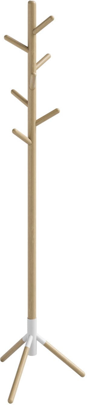 Safco Resi Standing Coat Tree [4265] - Heavy Duty Clothes Rack for Home, Office & Entryway - Space Saving Freestanding Coat Hanger for Jackets, Hats & Bags