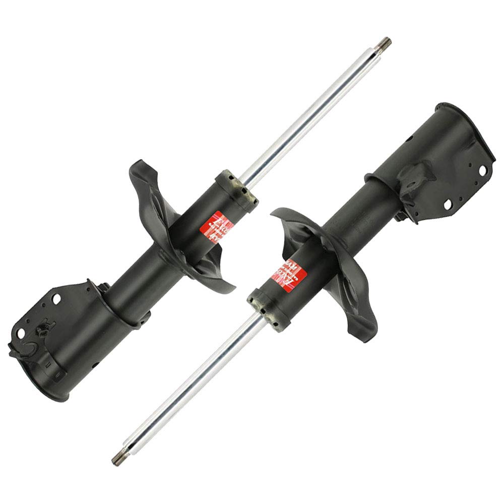 New Pair Front Excel-G Shocks Struts for Mazda Protege 1999-2000 | BuyAutoParts 77-60096AO | Smooth Ride & Enhanced Handling for City Driving & Highway Commutes