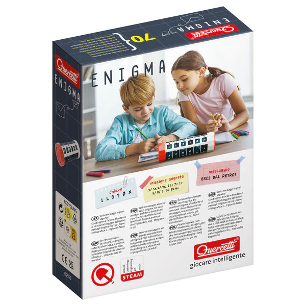 Enigma Puzzle Game - Challenging Brain Teaser for Adults & Kids - Perfect for Family Game Night, Parties & Mental Stimulation
