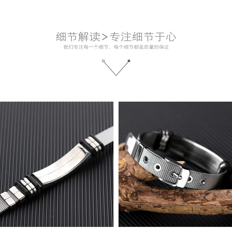 Custom His & Hers Stainless Steel Couple Bracelets Set - Personalized Name Engraved Matching Love Bracelets for Couples, Anniversary Gifts, Wedding Bands Alternative - Perfect for Date Nights, Romantic Getaways & Couple Photos