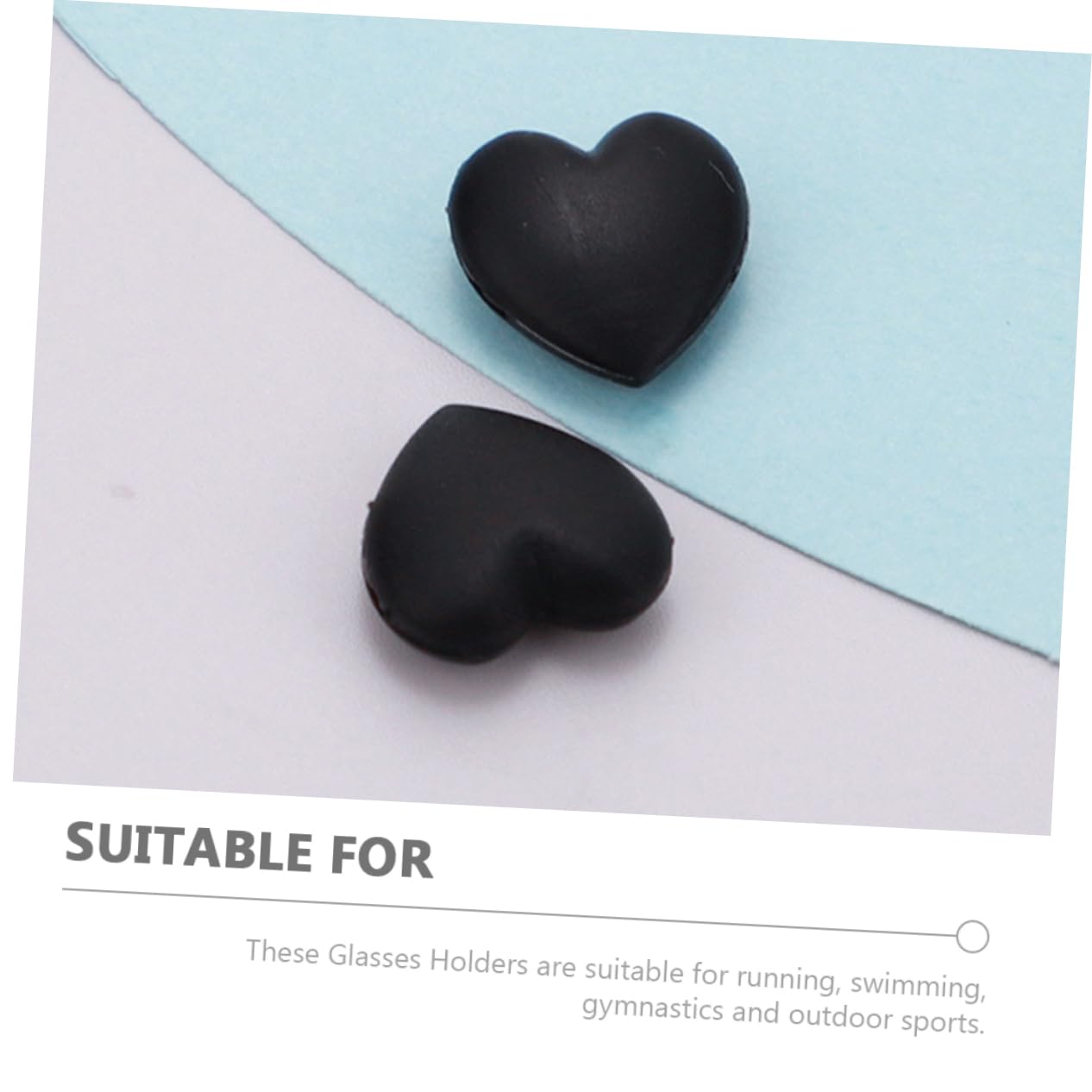 SEWOART 15 Pairs Anti-Slip Glasses Cover - Non-Slip Eyeglass Holder, Ear Pads, Silicone Nose Pads for Secure Fit - Perfect for Reading, Driving, Sports & Daily Use (Black)