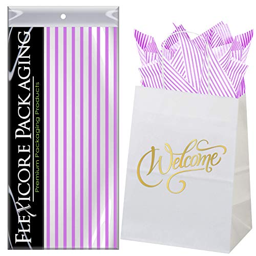 Lilac Purple Pin Stripe