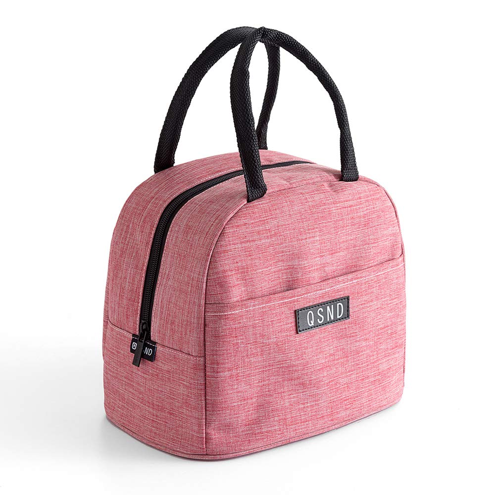 Honch Insulated Lunch Bag - Large Capacity Lunch Tote for Work, School & Outdoor Activities | Leakproof Lunch Box for Women & Men | Perfect for Office, Picnic, Hiking & Travel (Red)