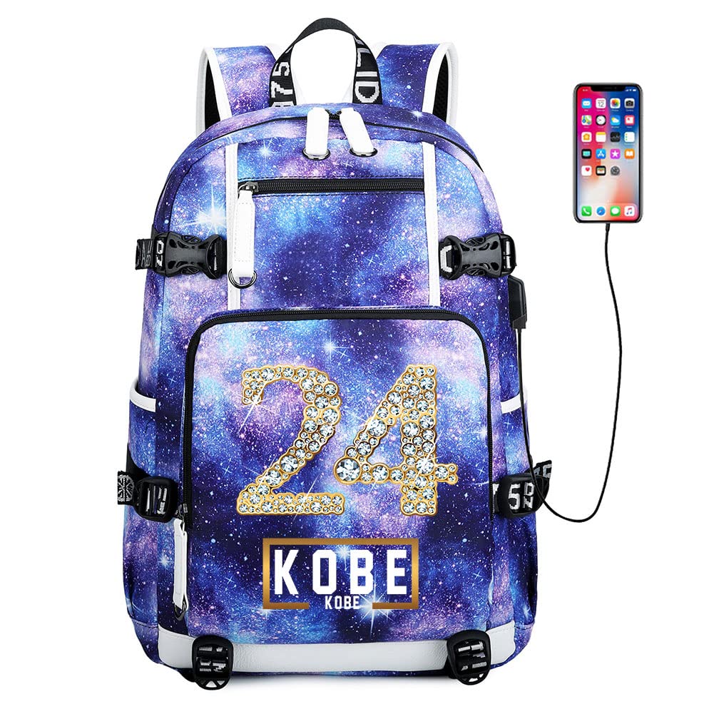 JaJa Basketball Star K-B-24 Multifunctional Backpack for Men & Women - Durable Travel Backpack, Student School Bag, Sports Fan Gear - Perfect for Gym, School, Travel & Outdoor Activities