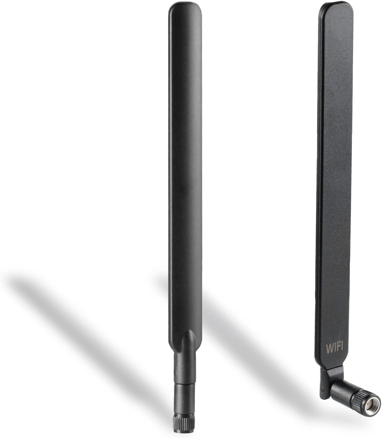 High Gain Long Range Dual Band WiFi Antenna 2.4GHz 5GHz 5.8GHz MIMO Replacement for Furrion Vision S/AMTIFO/DoHonest/AUTO-VOX RV Backup Camera & Reolink Security Camera (2 Pack) - Perfect for Enhanced Wireless Signal in Vehicles, Trailers, and Home Surveillance Systems