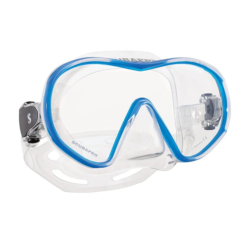 ScubaPro Solo Dive Mask - Premium Snorkeling & Scuba Diving Mask with Tempered Glass for Clear Underwater Vision | Perfect for Ocean Exploration, Coral Reef Tours & Water Sports Adventures
