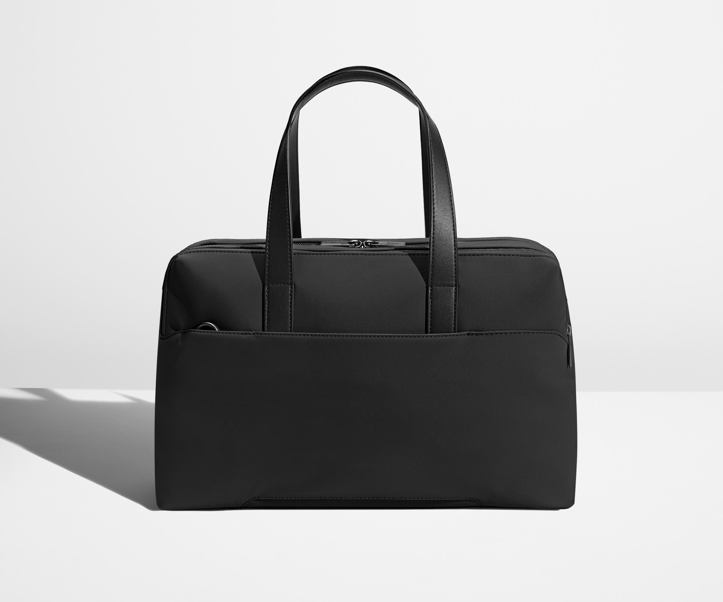 Jet Black Everywhere Bag - Stylish & Spacious Crossbody Purse for Women - Perfect for Work, Travel & Everyday Use